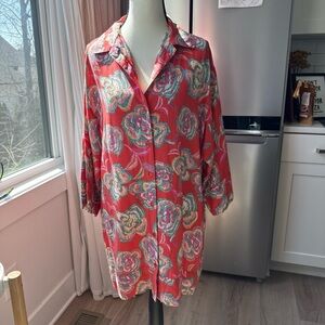 Z Supply Camden shirt dress in Tropic - Size XS